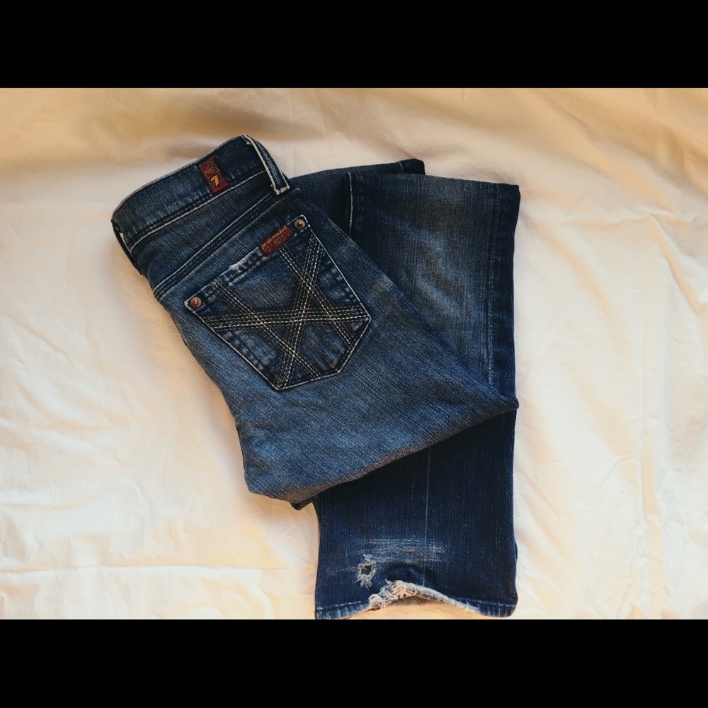7 For All Mankind flare bootcut jeans